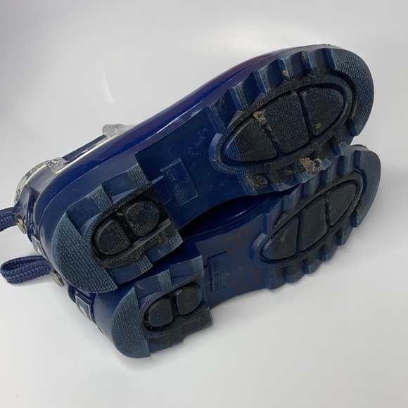Sakroots navy rhyme ankle rain boots size 7 - Picture 9 of 10